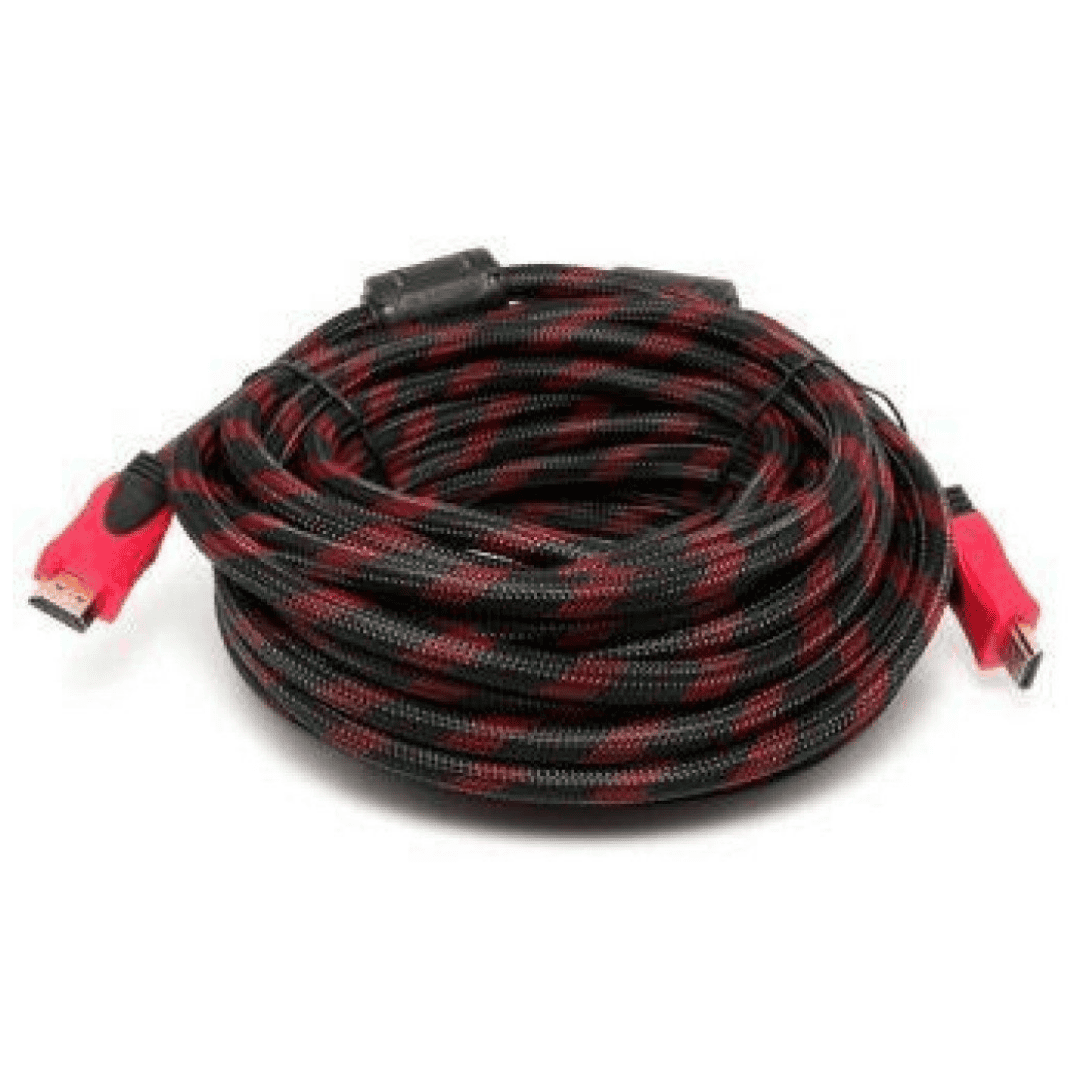 20 Meter HDMI Cable - Black and Red