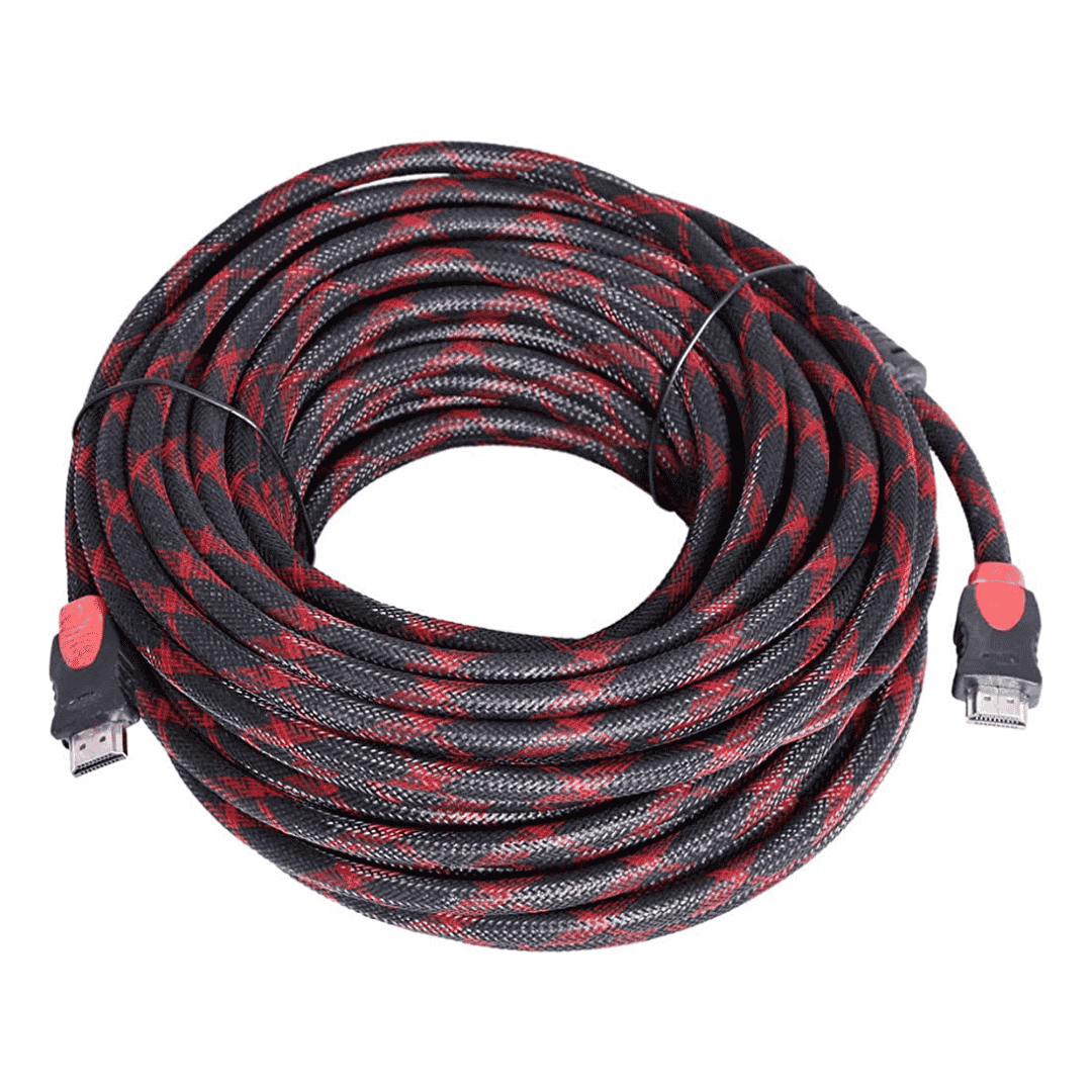30 Meter HDMI Cable - Black and Red