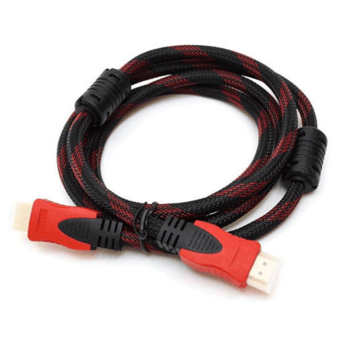 5 Meter HDMI Cable - Black and Red