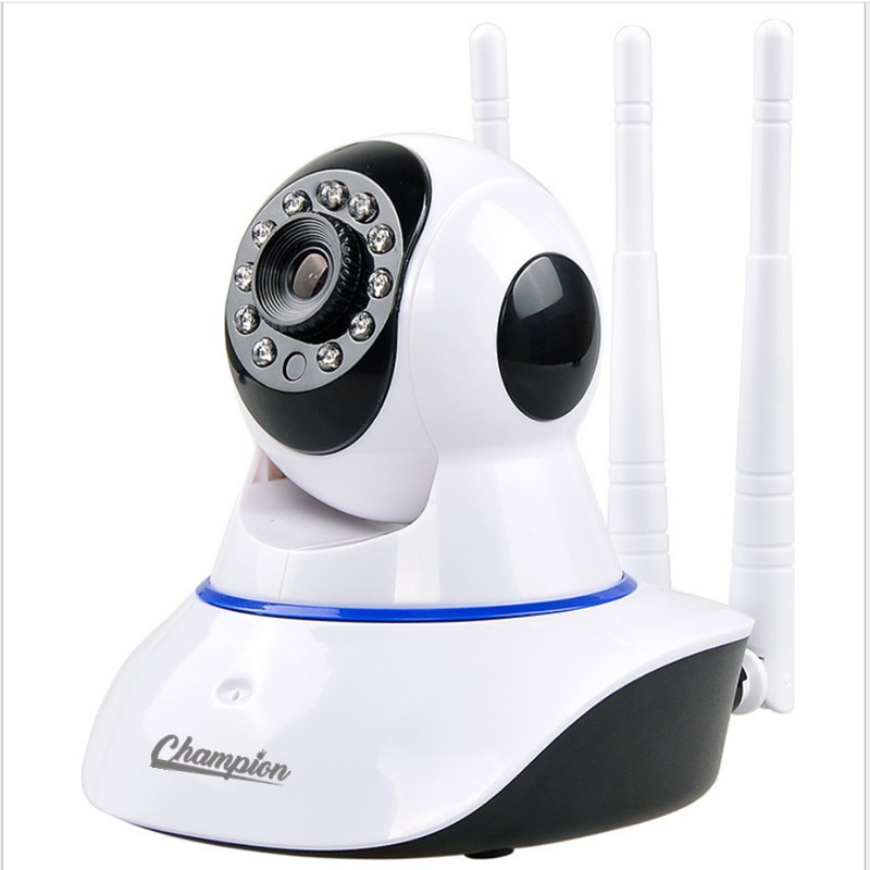 Champion Three Antenna Robot Wifi IP Camera
