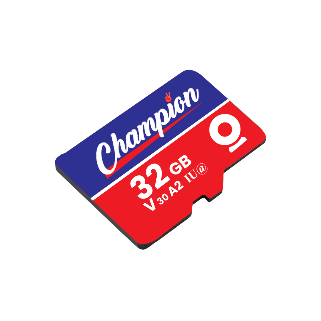 Original Champion 32GB MicroSD Memory Card