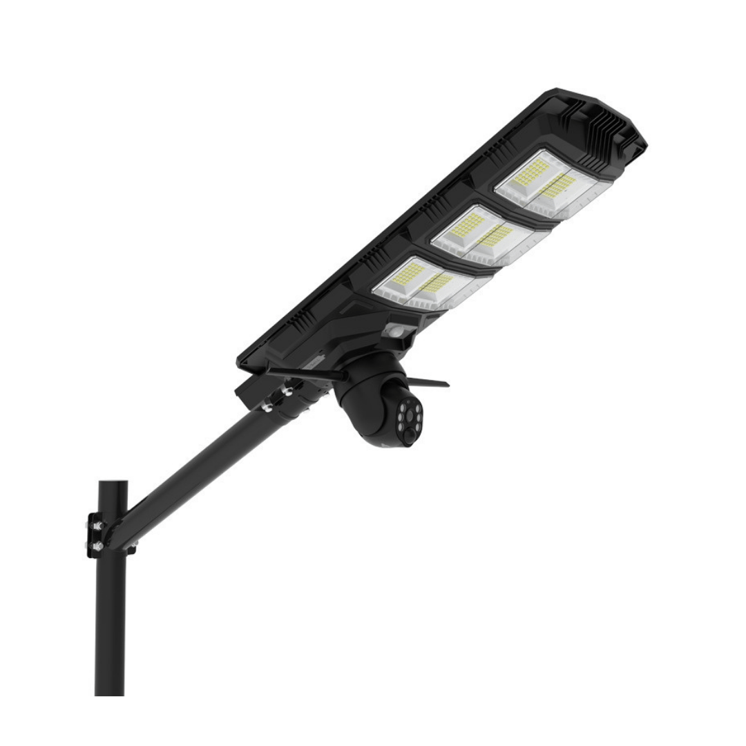  Outdoor PTZ 4G Champion Ai Solar Camera Lighting z in 1 