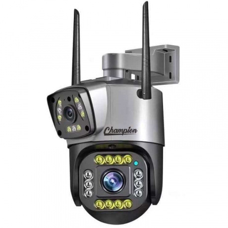 Champion Double Lens PTZ Outdoor Wifi IP Camera