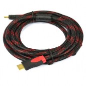 10 Meter HDMI Cable - Black and Red 